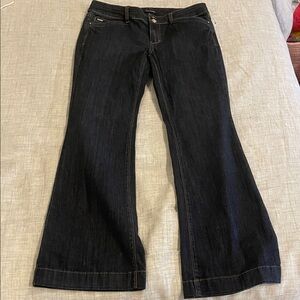 White House Black Market Dark Flare Jeans